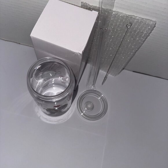 Halloween Wedding Themed 16 Oz Plastic Cup With Love Hearts - Picture 2 of 14